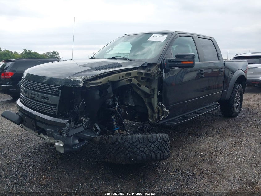 Vin: 1ftfw1r6xcfc51860, lot: 46577816, ford f-150 svt raptor 20122