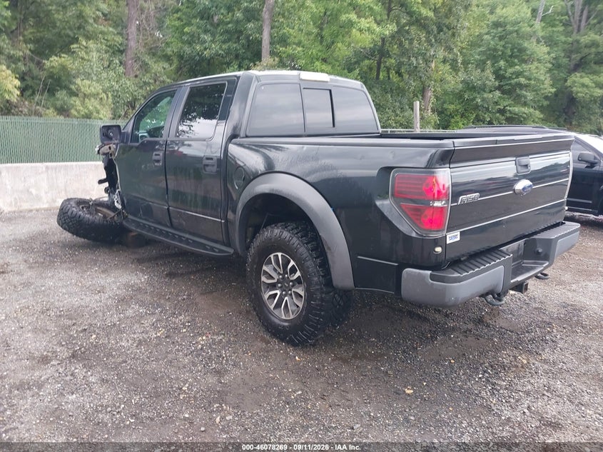 Vin: 1ftfw1r6xcfc51860, lot: 46577816, ford f-150 svt raptor 20123