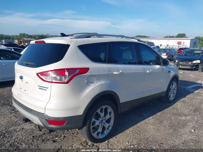 Vin: 1fmcu0j98duc31852, lot: 46577836, ford escape titanium 20134