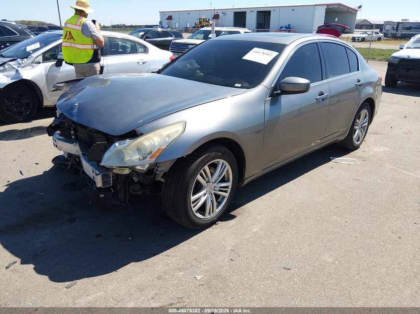 Vin: jn1cv6ar0dm753561, lot: 46577849, infiniti g37x 20132