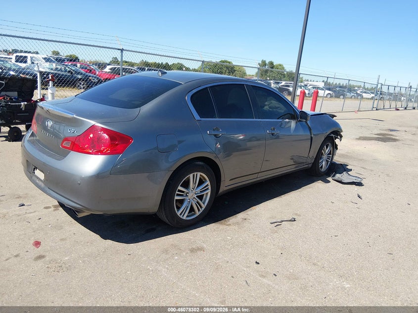 Vin: jn1cv6ar0dm753561, lot: 46577849, infiniti g37x 20134