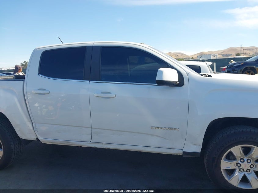 GMC CANYON 2015 VIN 1GTG5BEAXF1177607