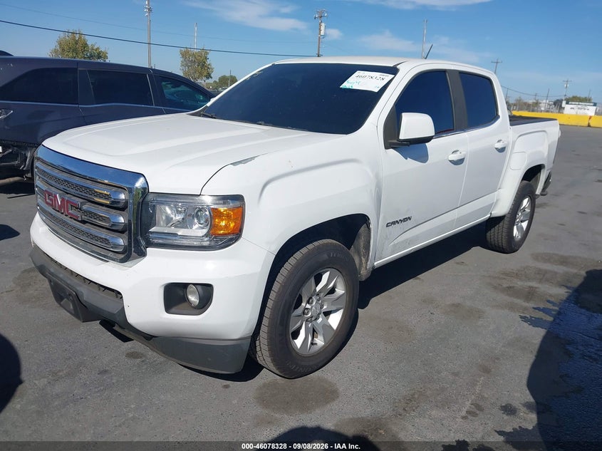 Vin: 1gtg5beaxf1177607, lot: 46577875, gmc canyon sle 20152