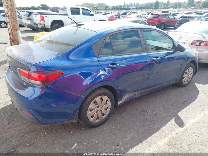 Vin: 3kpa24ab3je145032, lot: 46577885, kia rio s 20184
