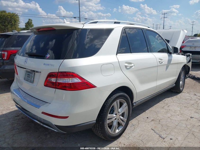 Vin: 4jgda2eb6ea394573, lot: 46577886, mercedes-benz ml 350 bluetec 4matic 20144