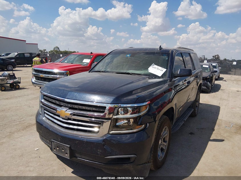 Vin: 1gnscakc4jr186854, lot: 46577895, chevrolet tahoe ls 20182