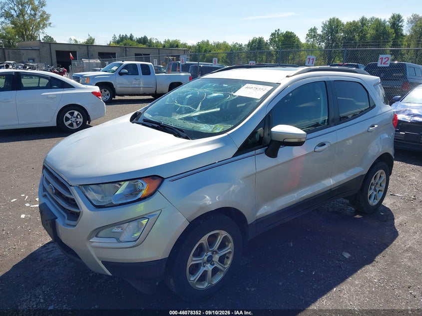 Vin: maj6p1ul2jc244822, lot: 46577899, ford ecosport se 20182