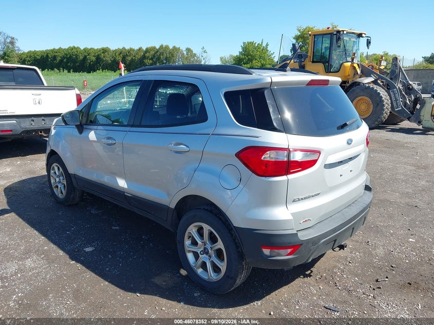Vin: maj6p1ul2jc244822, lot: 46577899, ford ecosport se 20183
