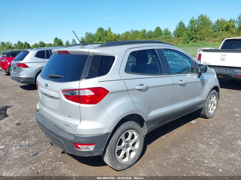 Vin: maj6p1ul2jc244822, lot: 46577899, ford ecosport se 20184