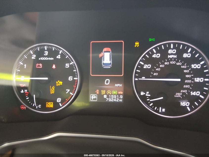 2021 SUBARU OUTBACK auction photo 7