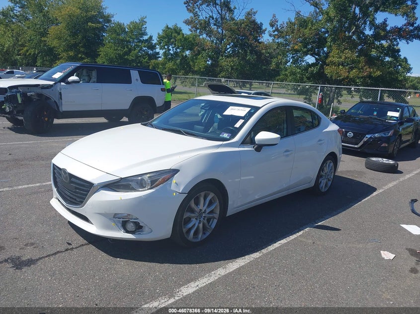 Vin: jm1bm1w34e1145788, lot: 46577913, mazda mazda3 s grand touring 20142