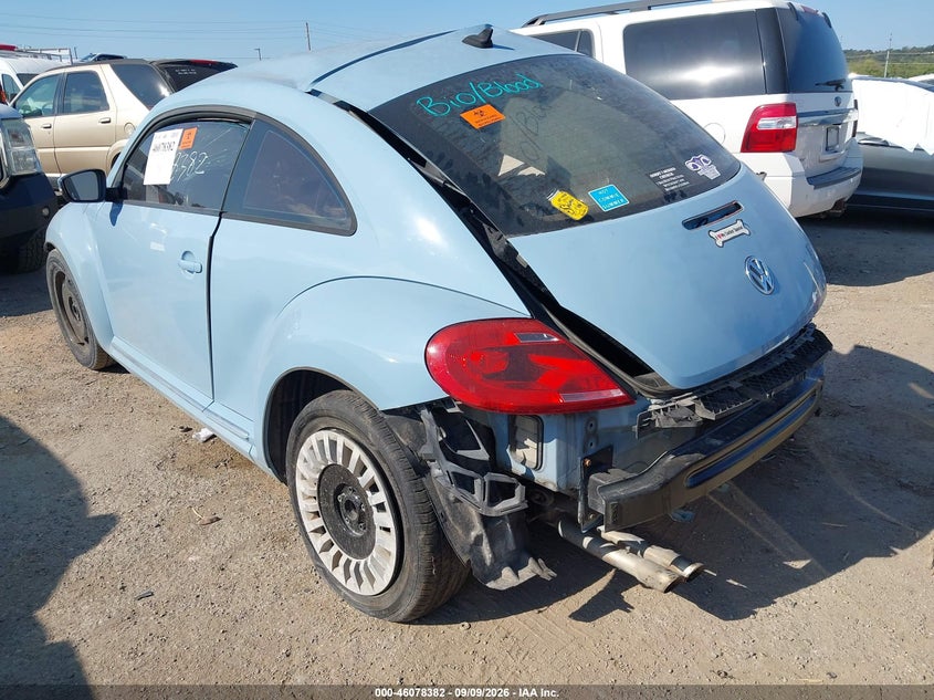 Vin: 3vwj07at1fm622874, lot: 46577929, volkswagen beetle 1.8t 20153