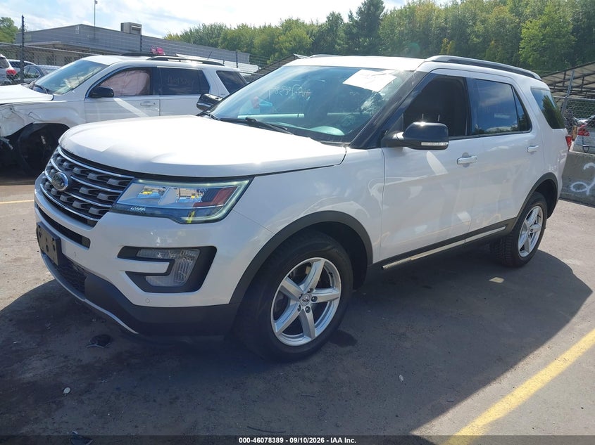 Vin: 1fm5k8dh1hgc16422, lot: 46577935, ford explorer xlt 20172