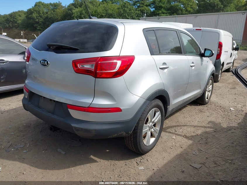 2012 KIA SPORTAGE auction photo 4