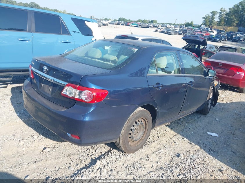 Vin: 2t1bu4ee4dc103832, lot: 46577975, toyota corolla l 20134