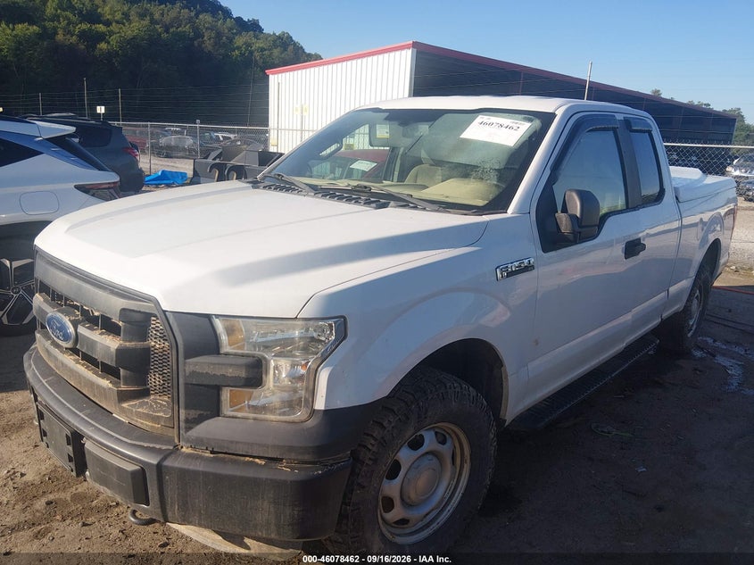 Vin: 1ftfx1ef2gfc16237, lot: 46578009, ford f-150 xl 20162