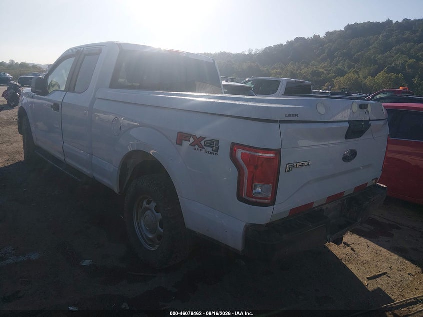 Vin: 1ftfx1ef2gfc16237, lot: 46578009, ford f-150 xl 20163