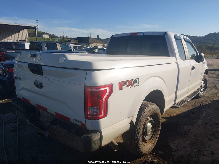 Vin: 1ftfx1ef2gfc16237, lot: 46578009, ford f-150 xl 20164