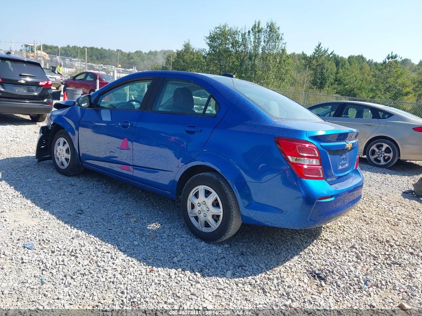 Vin: 1g1jb5sh1h4134673, lot: 46578028, chevrolet sonic ls auto 20173