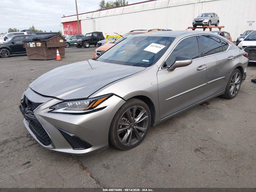 Vin: 58abz1b18ku020247, lot: 46578042, lexus es 350 f sport 20192