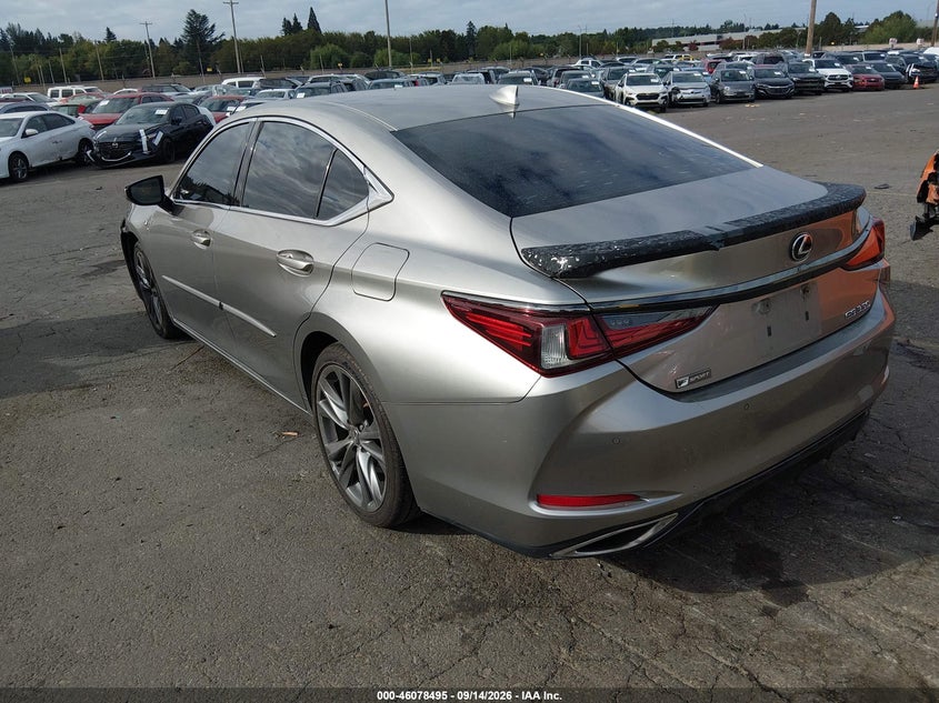 Vin: 58abz1b18ku020247, lot: 46578042, lexus es 350 f sport 20193