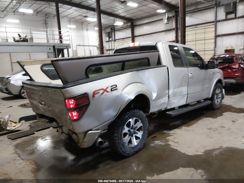 Vin: 1ftfx1ctxekd92112, lot: 46578043, ford f-150 fx2 20144
