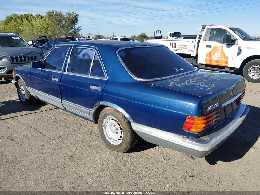 1984 MERCEDES-BENZ 380 auction photo 3