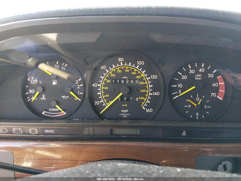 1984 MERCEDES-BENZ 380 auction photo 7