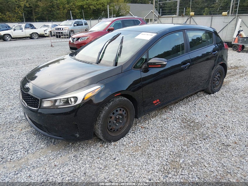 Vin: knafk5a85j5774025, lot: 46578077, kia forte lx 20182