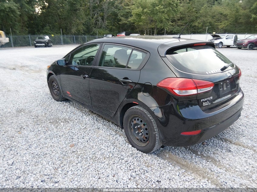 Vin: knafk5a85j5774025, lot: 46578077, kia forte lx 20183