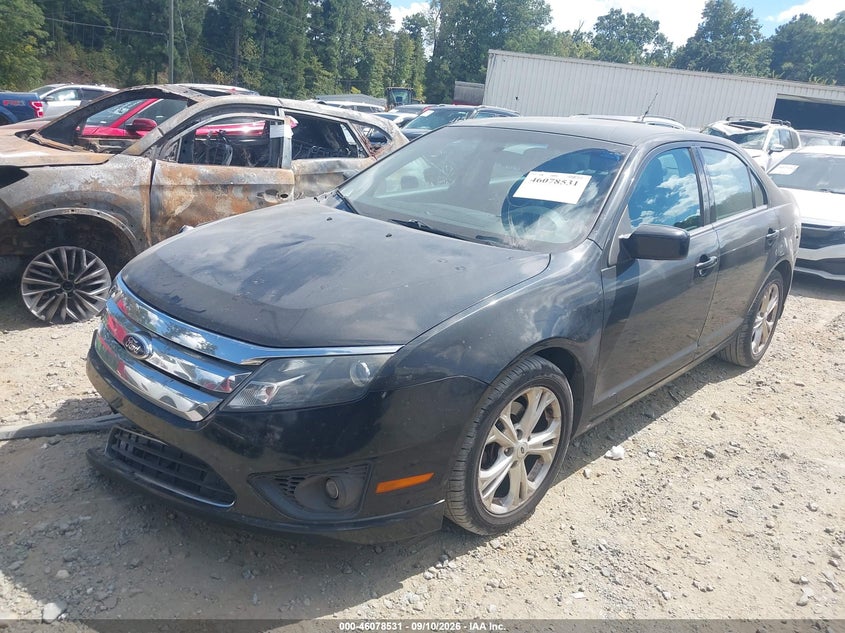 Vin: 3fahp0ha9cr345369, lot: 46578078, ford fusion se 20122