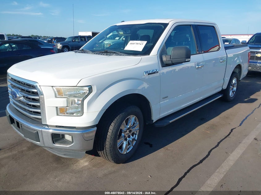 Vin: 1ftew1cp2ffb95088, lot: 46578090, ford f-150 xlt 20152
