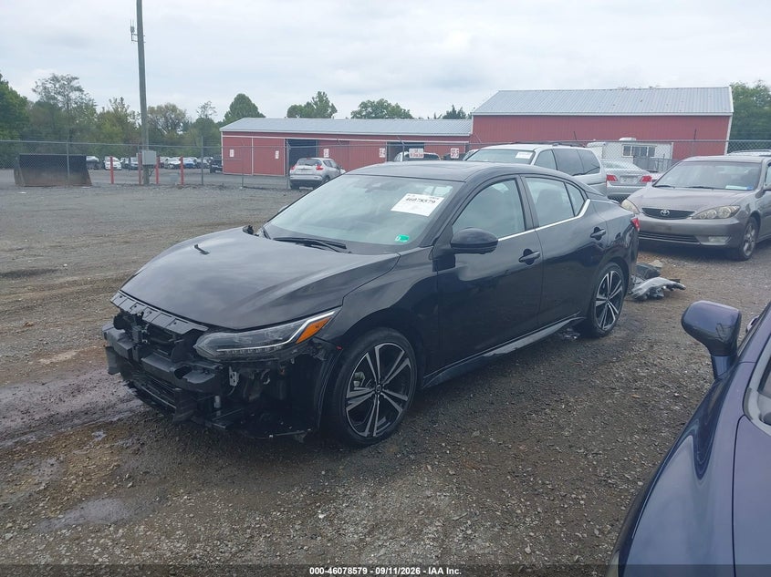 Vin: 3n1ab8dv0py322823, lot: 46578126, nissan sentra sr xtronic cvt 20232