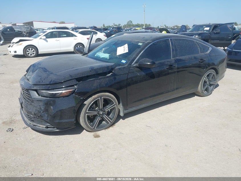 Vin: 1hgcy2f59pa009435, lot: 46578128, honda accord hybrid sport 20232