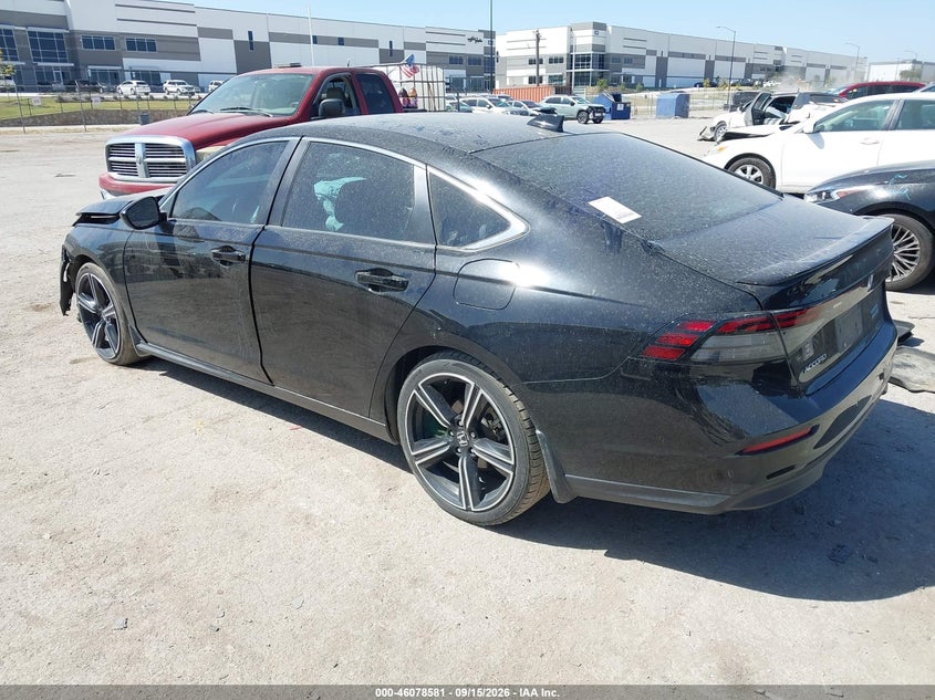 Vin: 1hgcy2f59pa009435, lot: 46578128, honda accord hybrid sport 20233