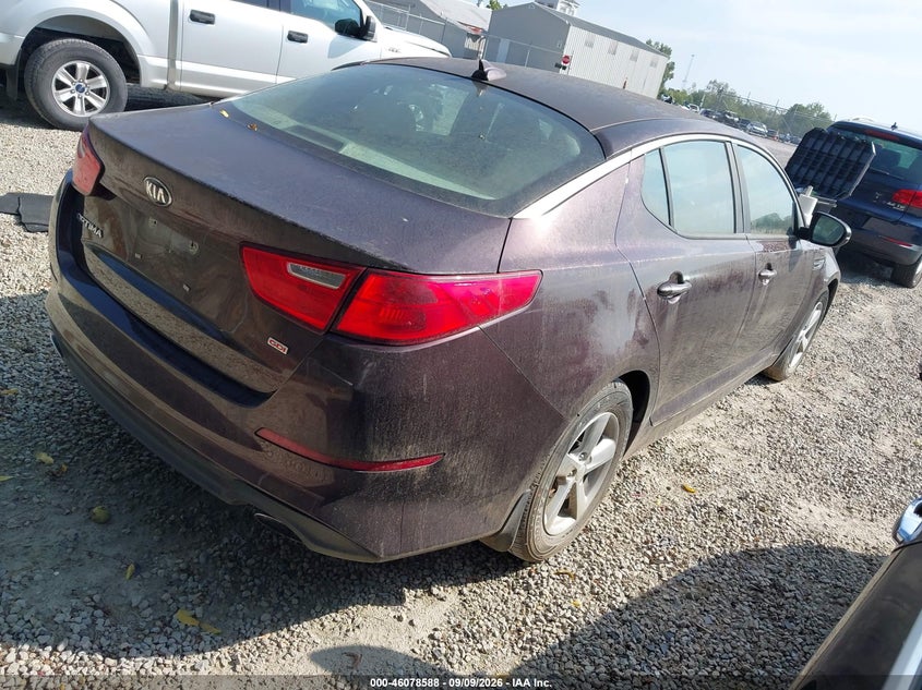 KIA OPTIMA 2015 VIN 5XXGM4A70FG436974