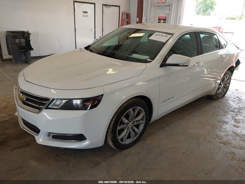 Vin: 2g1115s36g9139144, lot: 46578143, chevrolet impala 2lt 20162