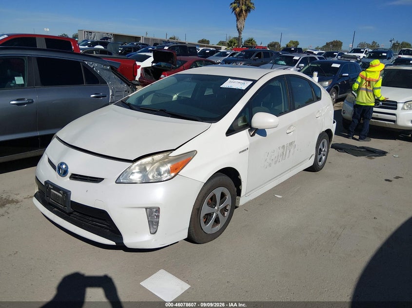 2015 Toyota Prius, Обычный износ, IAAI, VIN JTDKN3DUXF0403288 — фото 2