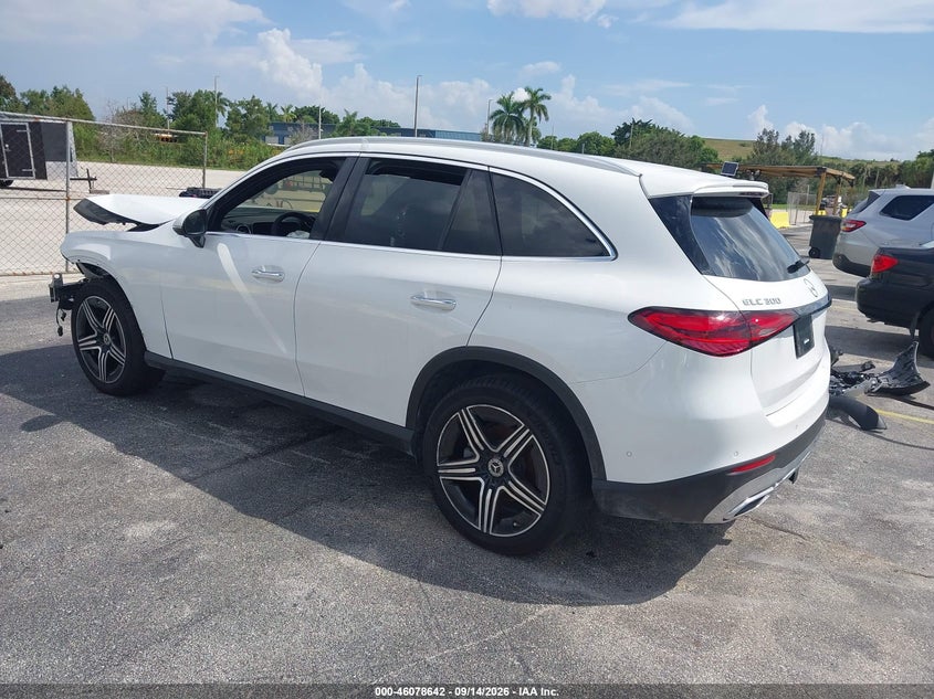 Vin: w1nkm4gb0tf473788, lot: 46578189, mercedes-benz glc 300 suv 20263