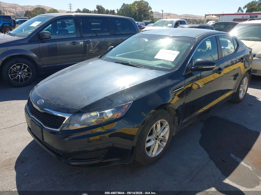 Vin: knagm4a75b5129487, lot: 46578191, kia optima lx 20112