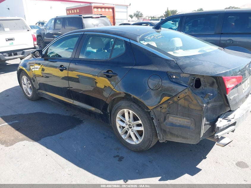 Vin: knagm4a75b5129487, lot: 46578191, kia optima lx 20113