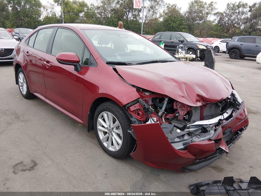 Vin: jtdbcmfe9s3108466, lot: 46578201, toyota corolla hybrid le 2025 img_1