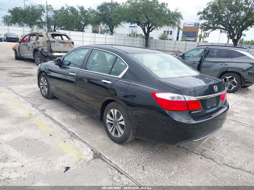 2014 HONDA ACCORD auction photo 3