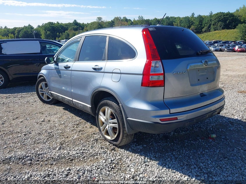 Vin: 5j6re4h77al005921, lot: 46578263, honda cr-v ex-l 20103