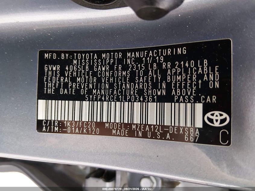 TOYOTA COROLLA - zdjęcie 9