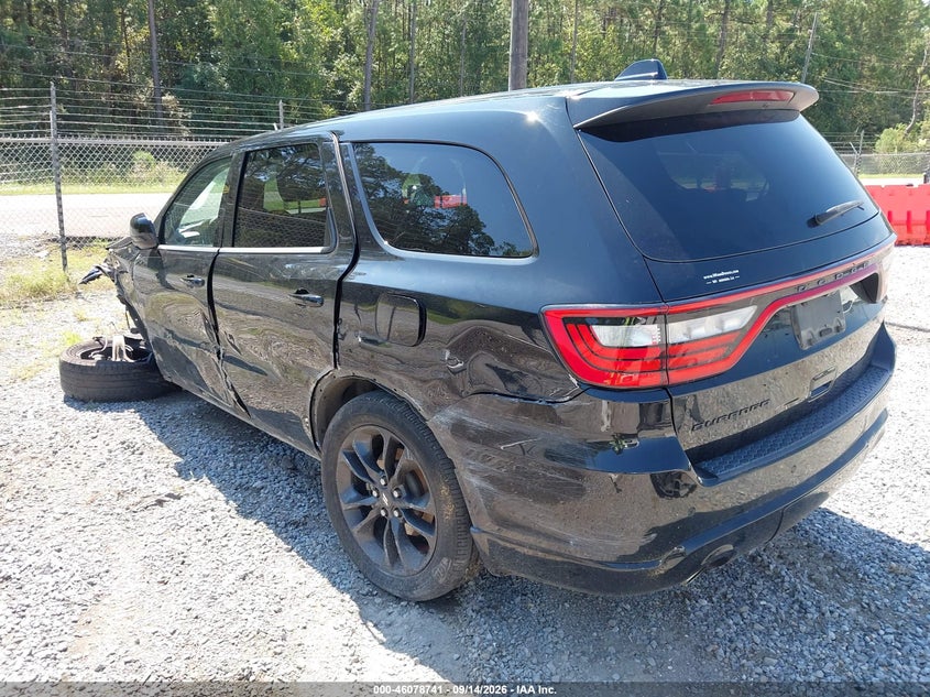 Vin: 1c4rdhag7mc554954, lot: 46578288, dodge durango sxt plus rwd 20213