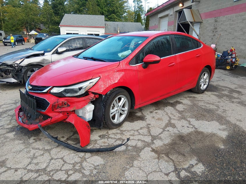 Vin: 1g1be5sm0h7171401, lot: 46578295, chevrolet cruze lt auto 20172