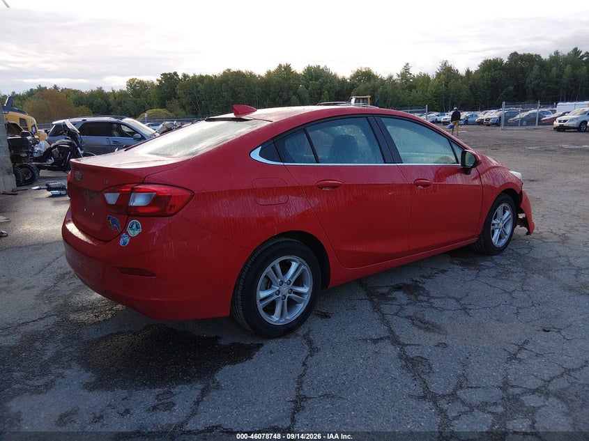 Vin: 1g1be5sm0h7171401, lot: 46578295, chevrolet cruze lt auto 20174