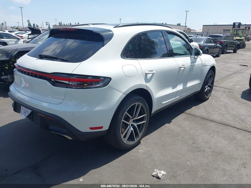 Vin: wp1aa2a57tlb11945, lot: 46578309, porsche macan t 20264