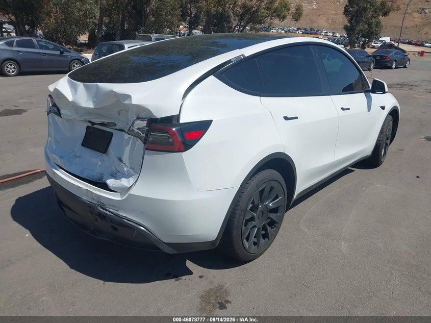 Vin: 7saygdee3pa083588, lot: 46578324, tesla model y awd/long range dual motor all-wheel drive 20234